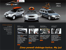 Tablet Screenshot of box4car.pl